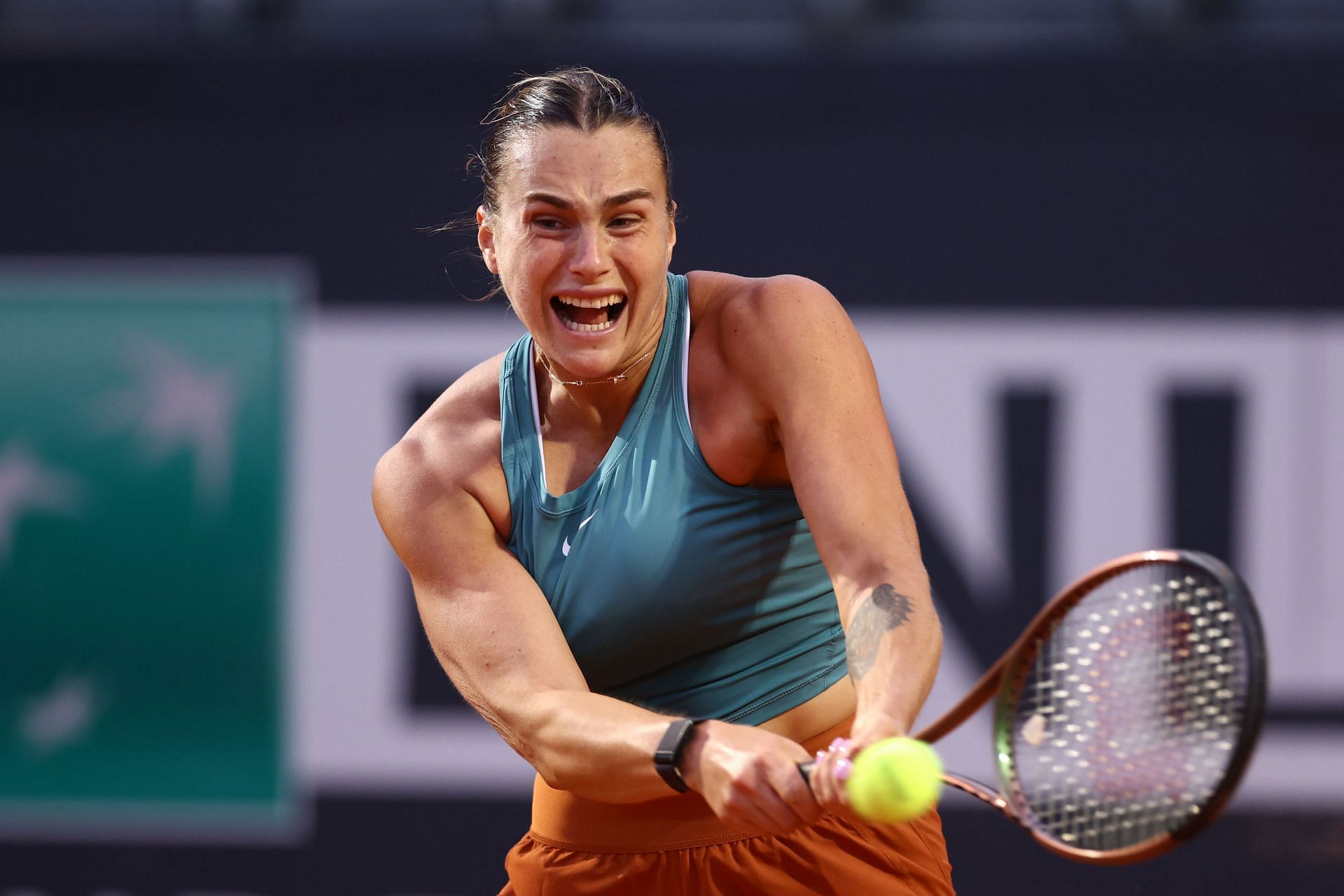 Aryna Sabalenka at the 2023 Internazionali BNL D'Italia